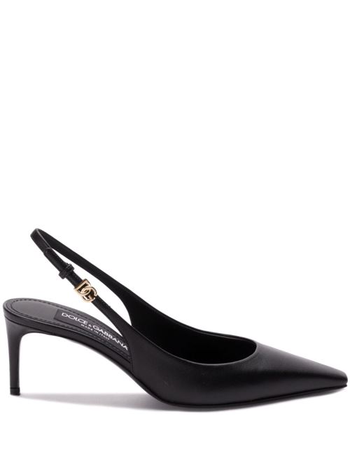 Leather slingbacks DOLCE & GABBANA | CG0805A195380999